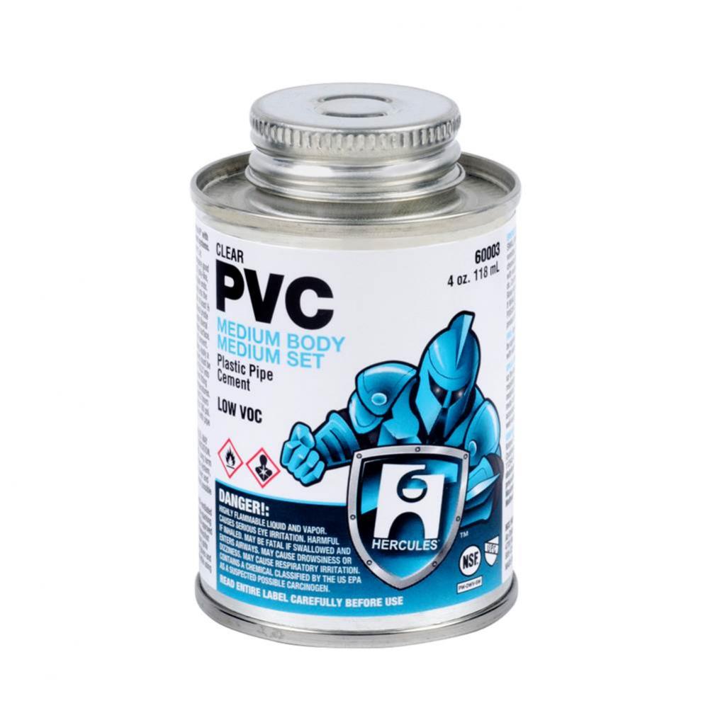 1/4 Pt Medium Body-Medium Set Pvc Cement