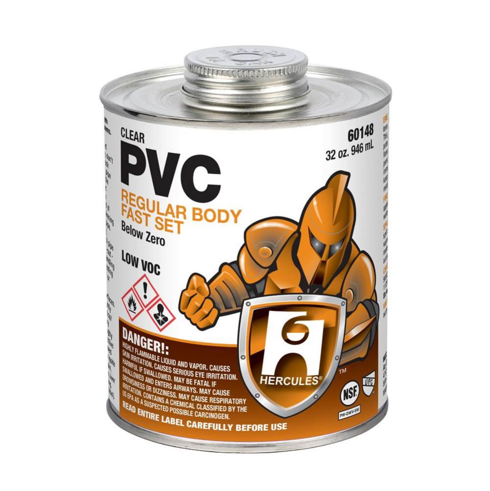 1 Qt Below Zero Pvc Cement