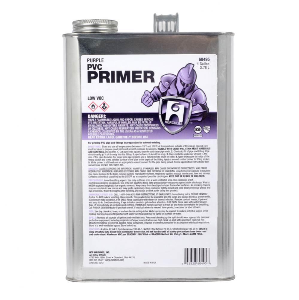 1 Gal Purple Pvc Primer