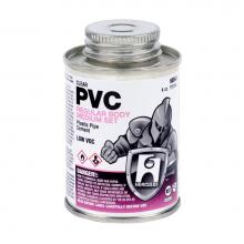 Hercules 60043 - 1/4 Pt Regular Body Clear Pvc Cement