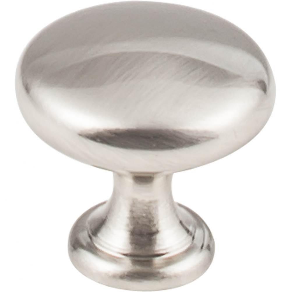 1-3/16'' Diameter Satin Nickel Madison Cabinet Mushroom Knob