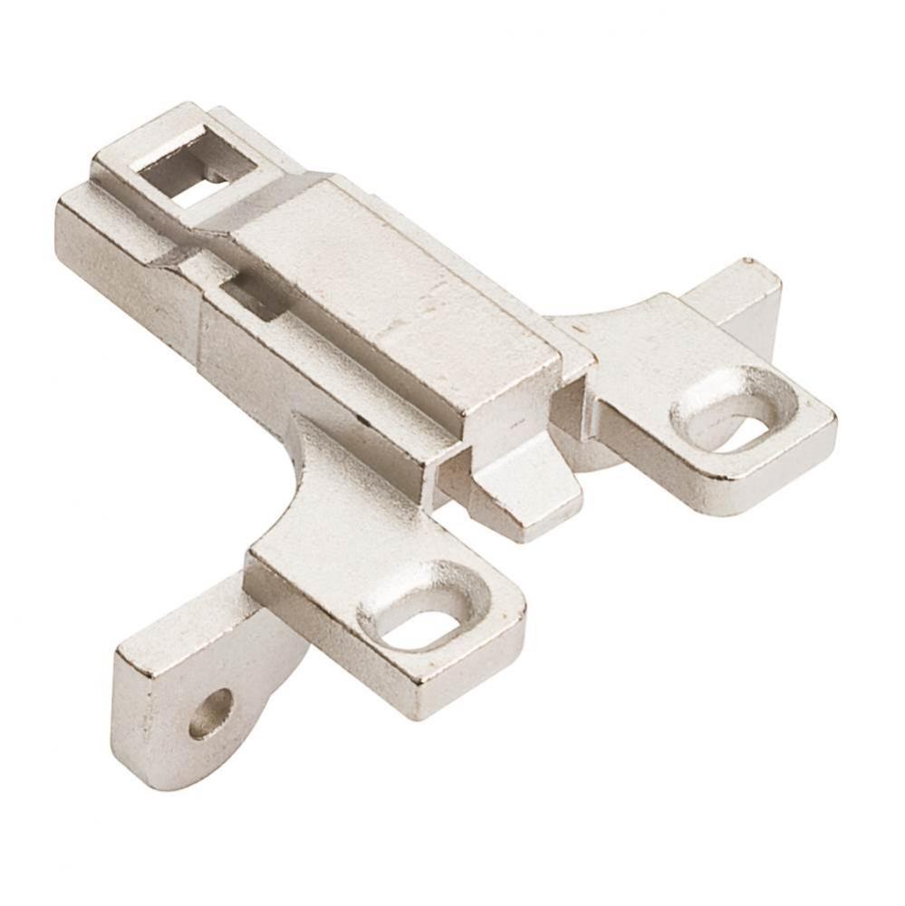 Heavy Duty 3 mm Non-Cam Adj Zinc Die Cast Plate for 500 Series Euro Hinges