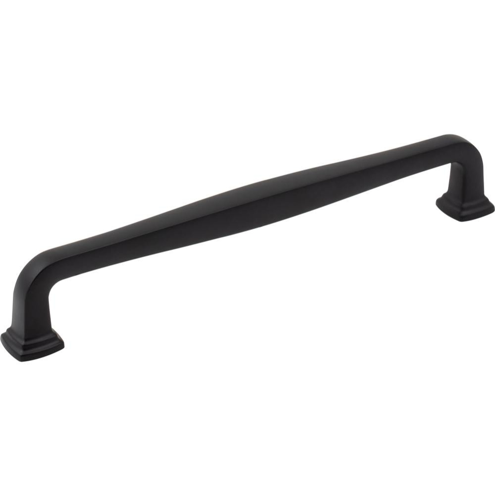 192 mm Center-to-Center Matte Black Fontana Cabinet Pull