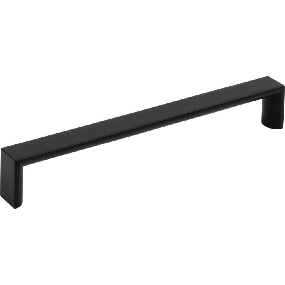 192 mm Center-to-Center Matte Black Walker 1 Cabinet Pull