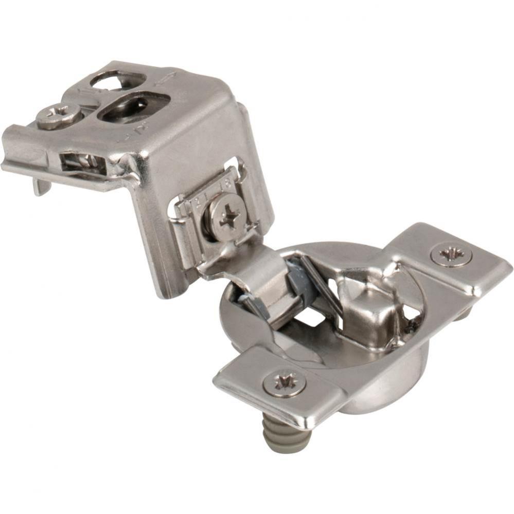 105degree 1-1/2'' Overlay DURA-CLOSE Self-close Compact Hinge with Press-in 8 mm Dowels