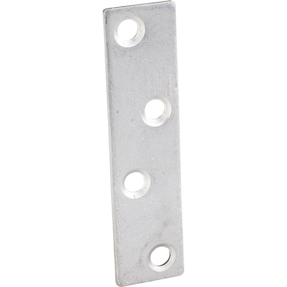 3'' x 3/4'' Zinc Plated Steel Mending Plate