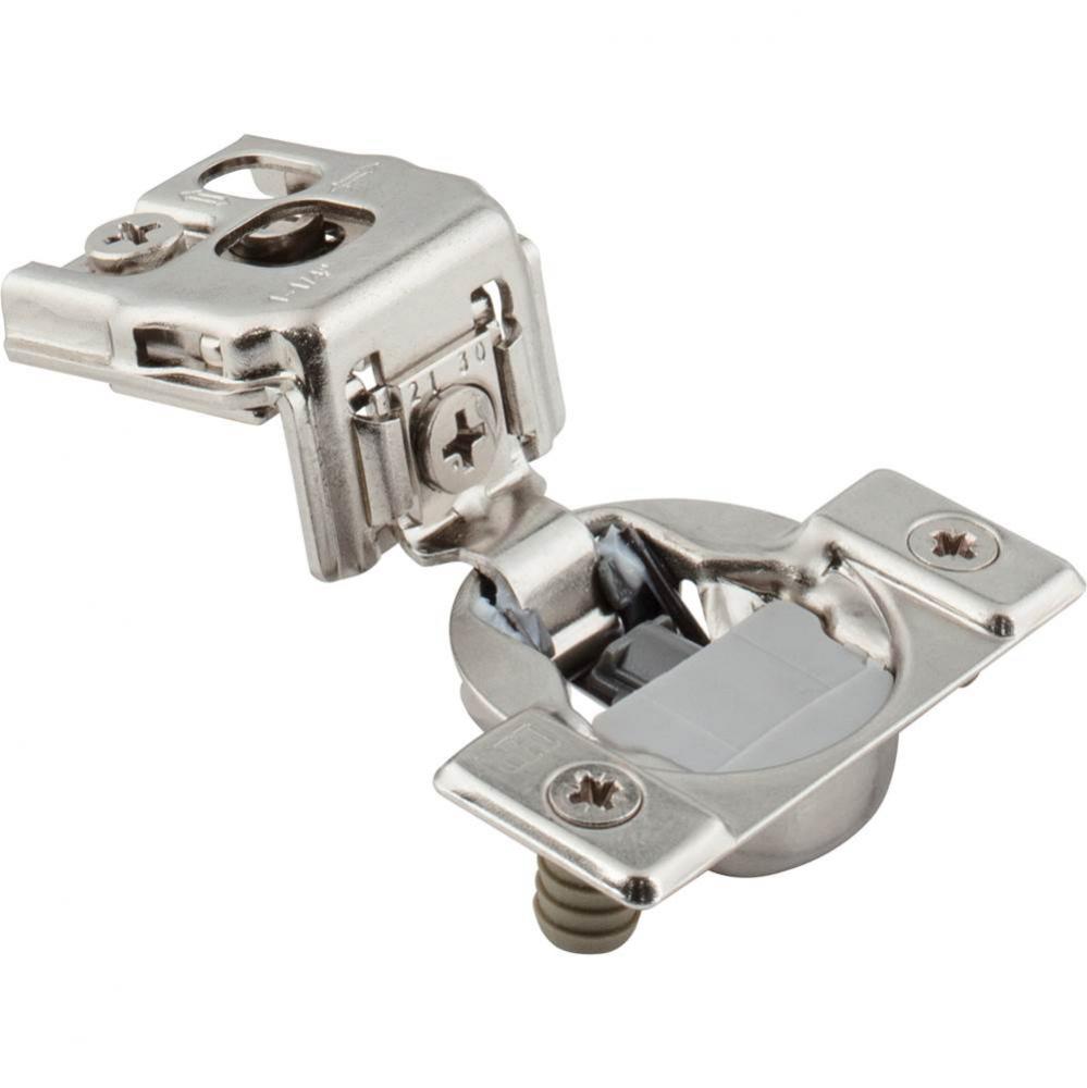 105degree 1-1/4'' Overlay Heavy Duty DURA-CLOSE Soft-close Compact Hinge with 2 Cleats a