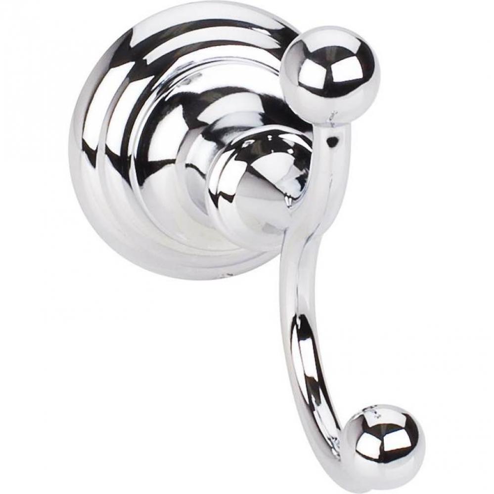 Fairview Polished Chrome Double Robe Hook  - Contractor Packed