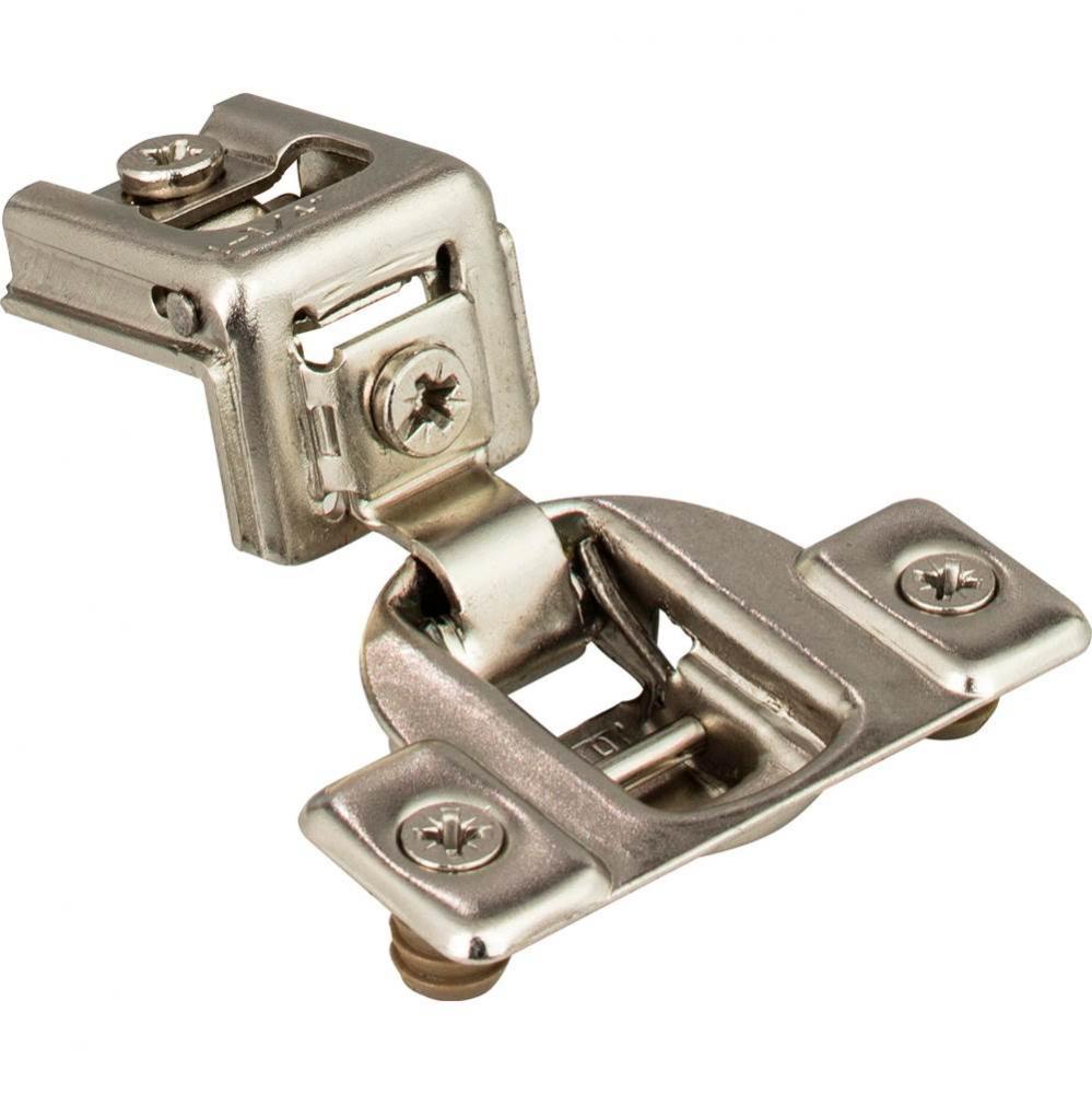 105 degree 1-1/4'' Overlay Standard Duty Self-Close Compact Hinge with 2 Cleats and 8 mm