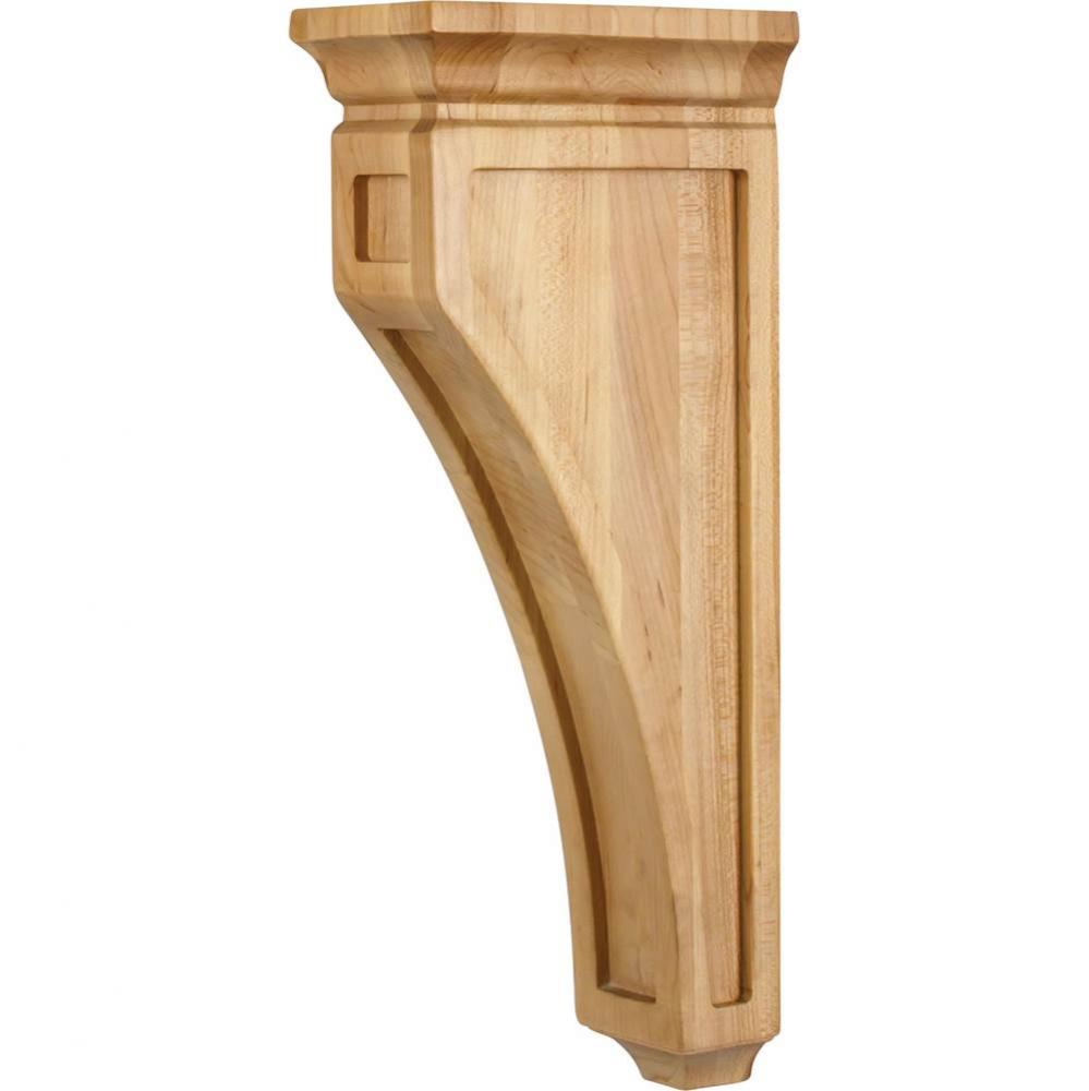 3'' W x 6'' D x 14'' H Alder Mission Corbel