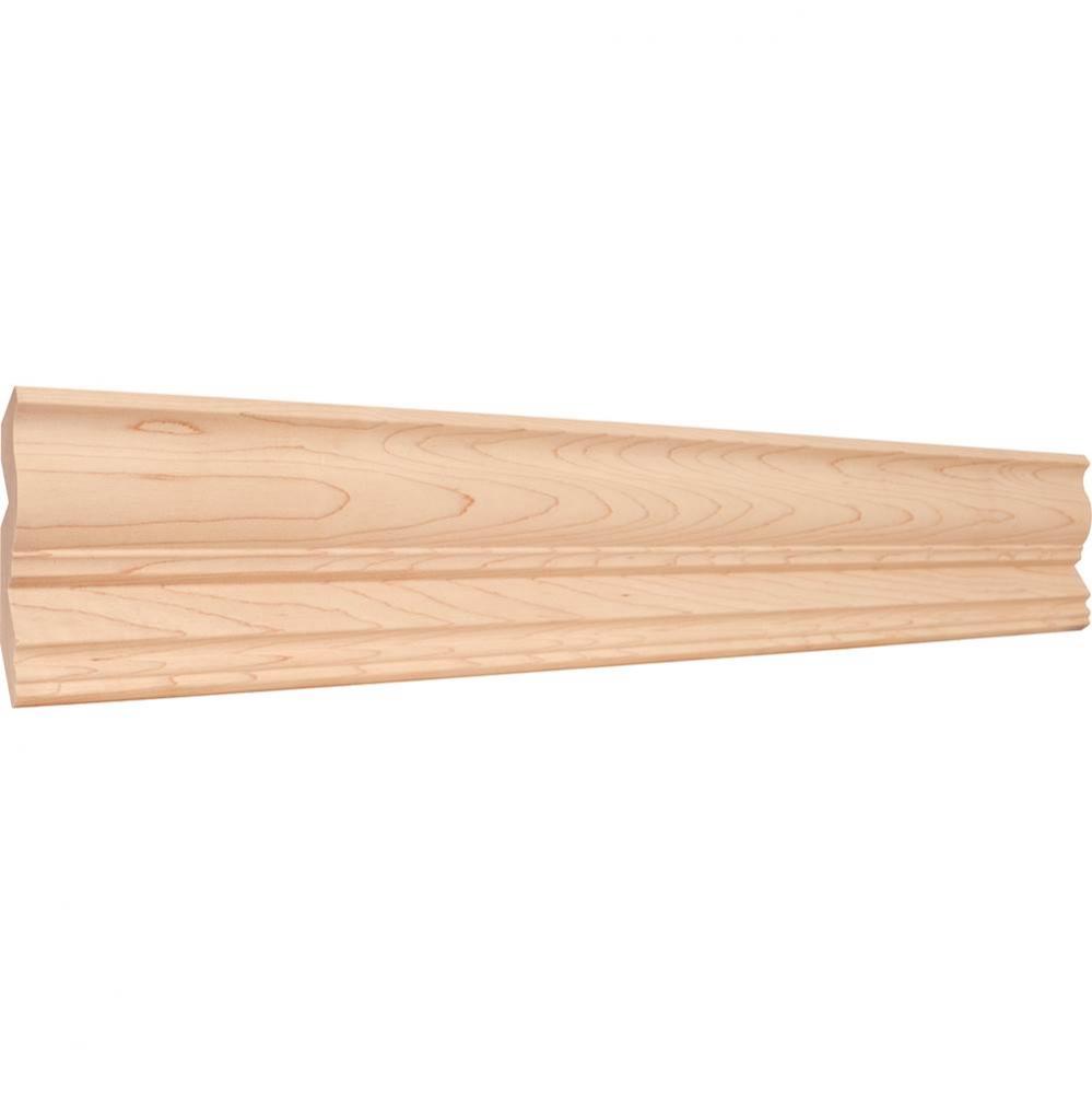 7/8'' D x 4-1/8'' H Cherry Standard Crown Moulding