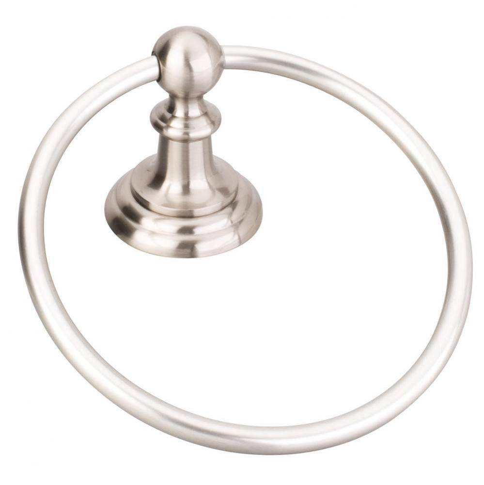 Fairview Satin Nickel Towel Ring - Retail Packaged