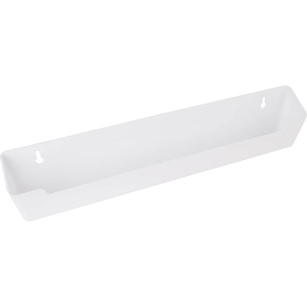 14'' Slim Depth Plastic Tip-Out Tray for Sink Front