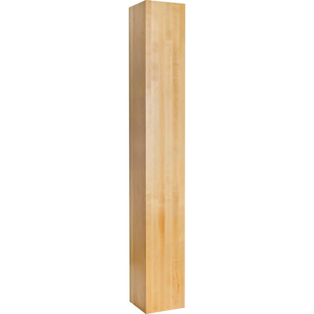 5'' W x 5'' D x 35-1/2'' H Alder Square Post