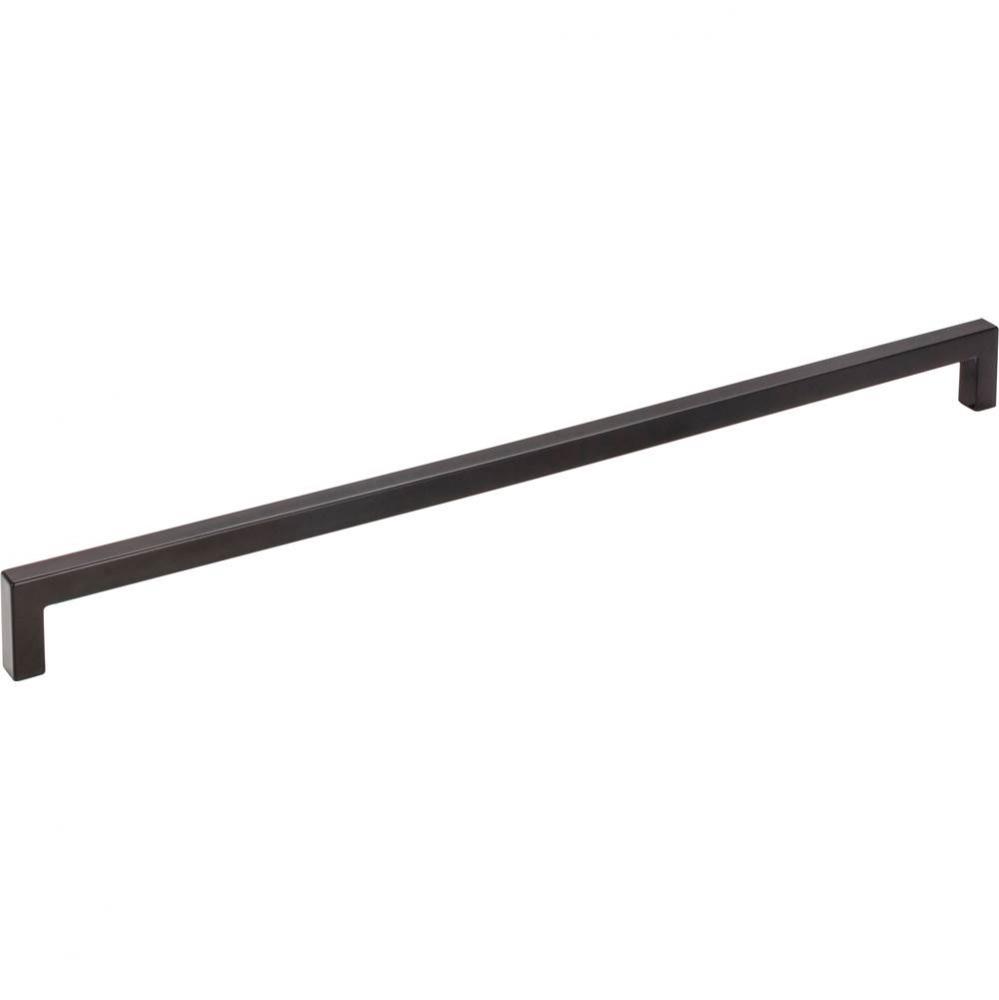 320 mm Center-to-Center Matte Black Square Stanton Cabinet Bar Pull