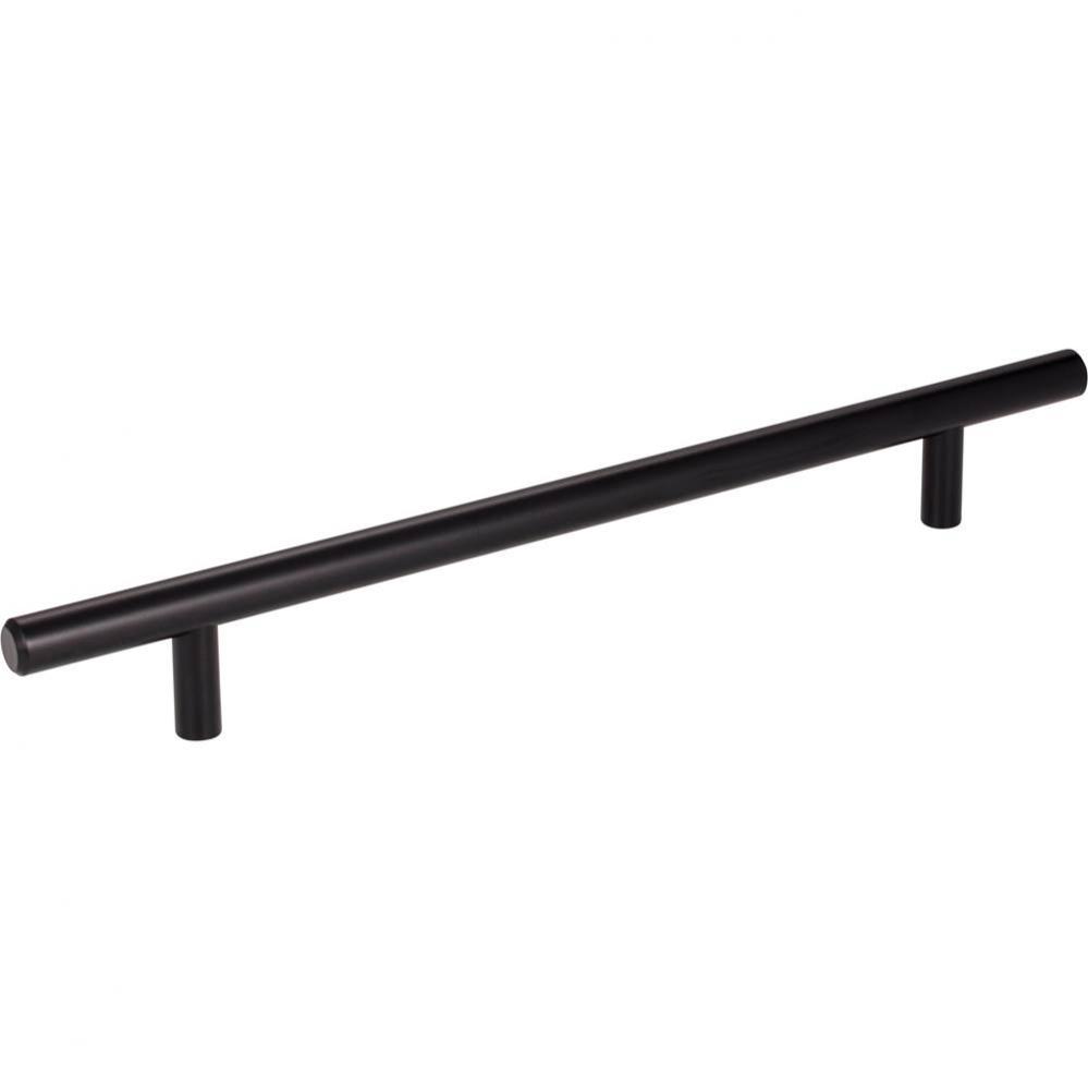 192 mm Center-to-Center Matte Black Naples Cabinet Bar Pull