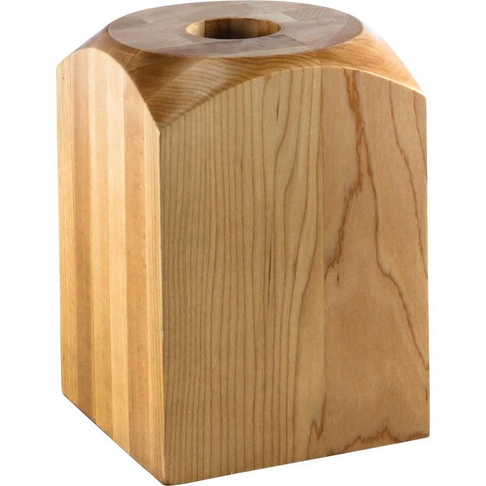 5-1/16'' W x 5-1/16'' D x 7-1/16'' H Cherry Fireplace Column Base