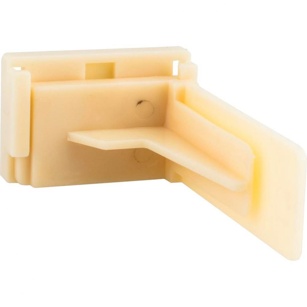 Adjustable Plastic Rear Bracket for Undermount Drawer Slides with 8 mm Dowels