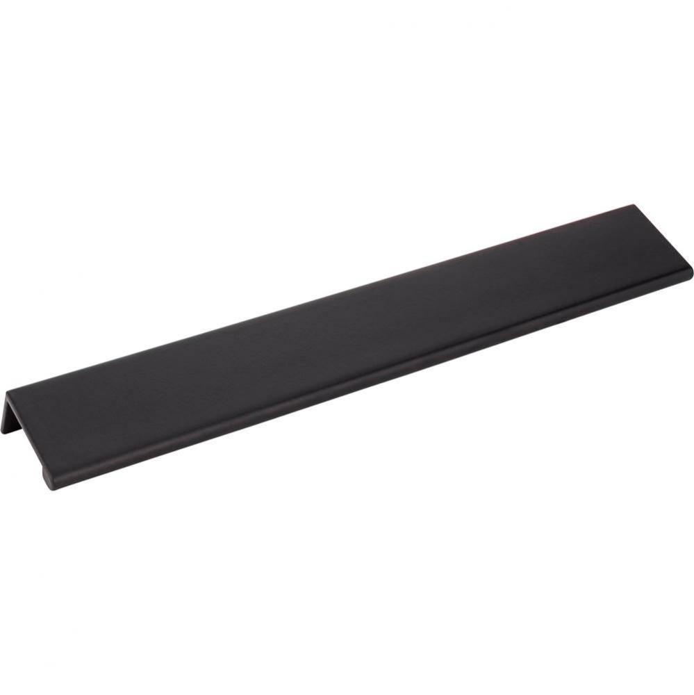 10'' Overall Length Matte Black Edgefield Cabinet Tab Pull