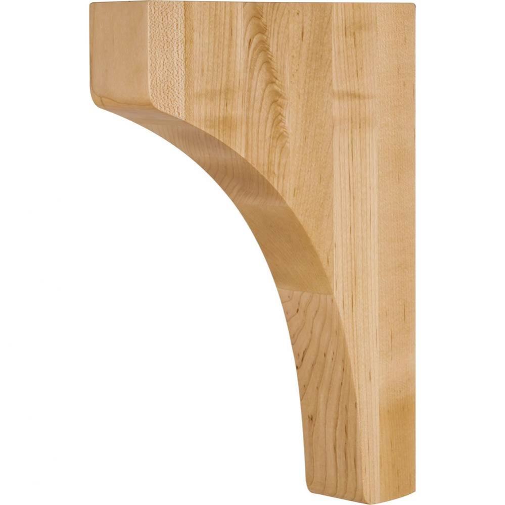 1-3/4'' W x 8'' D x 11'' H Alder Minimalist Corbel