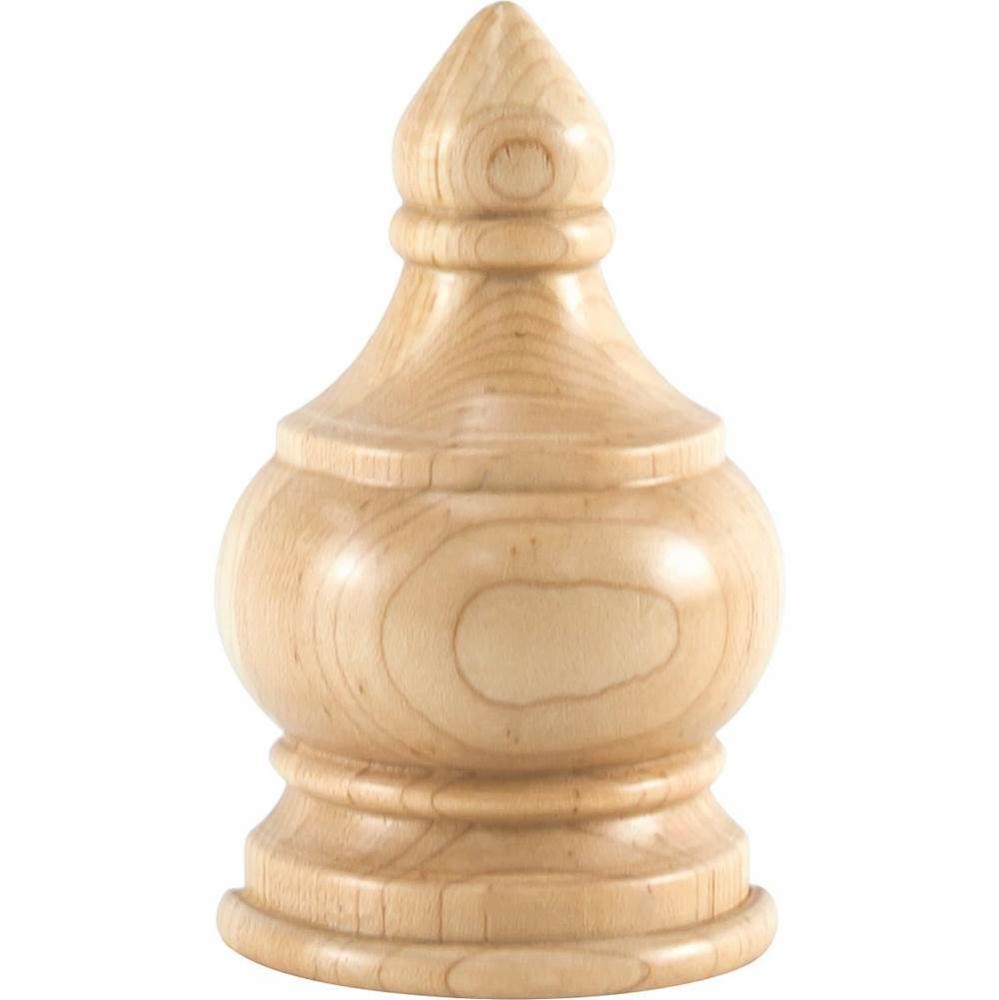 2-3/4'' W x 1-3/8'' D x 4-1/2'' H Alder Transition Finial