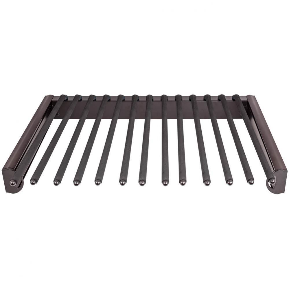 Dark Bronze 24'' Wide Pant Rack