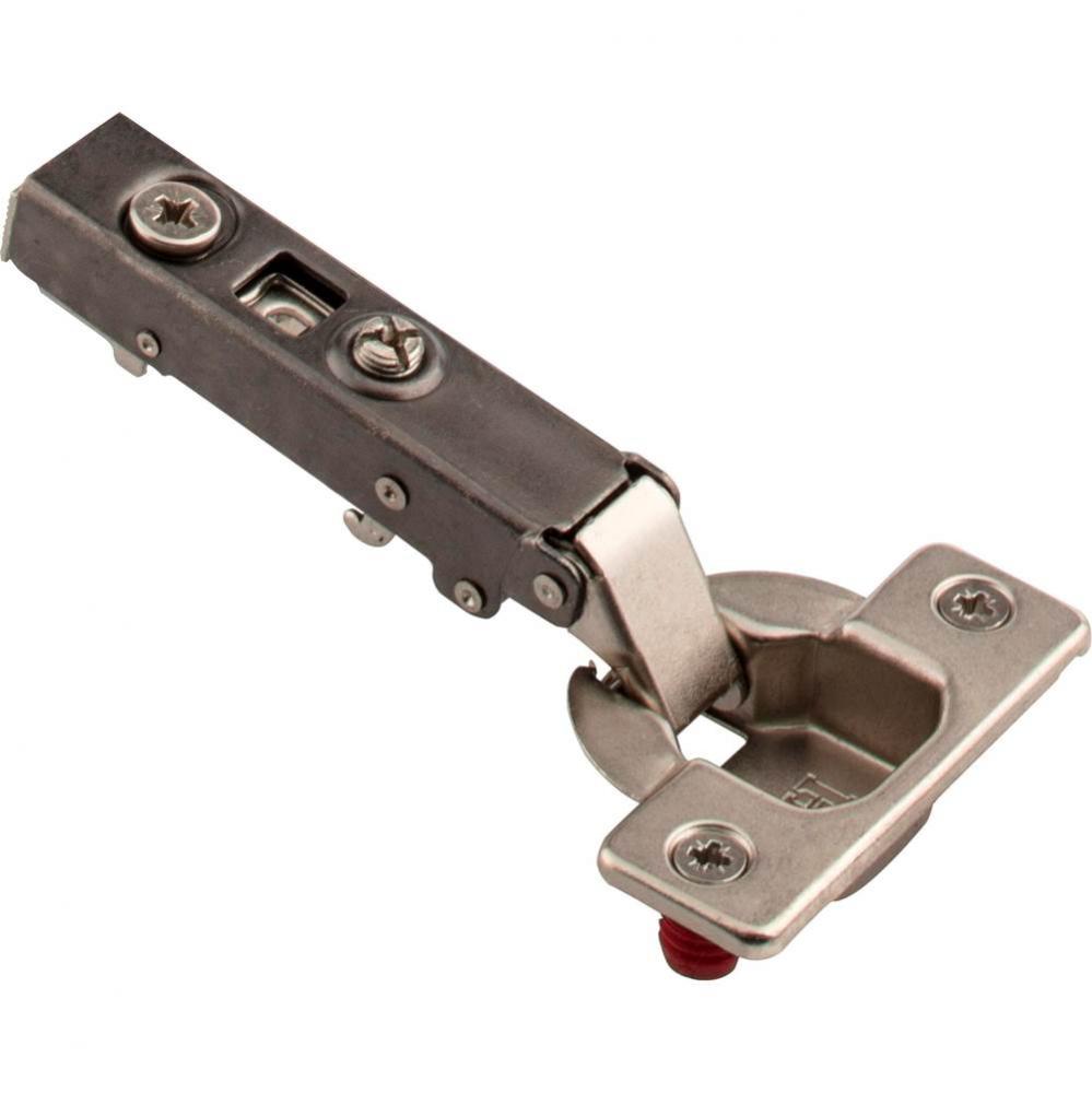 110 degree Commercial Grade Full Overlay Cam Adjustable Self-close Hinge with Press-in 8 mm Dowels