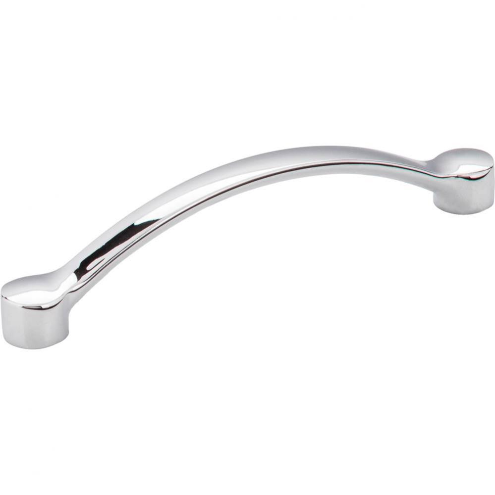 128 mm Center-to-Center Polished Chrome Arched Belfast Cabinet Pull