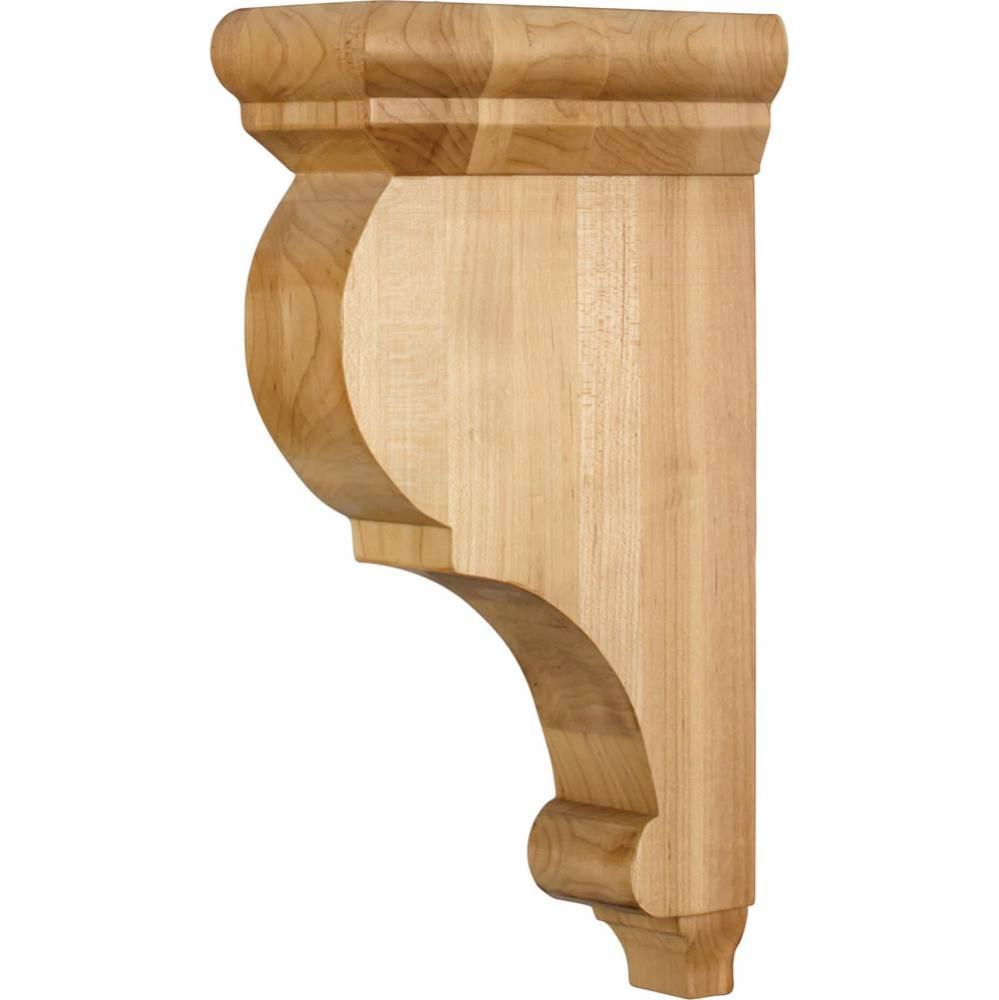 3'' W x 6-1/2'' D x 12'' H Maple Smooth Corbel