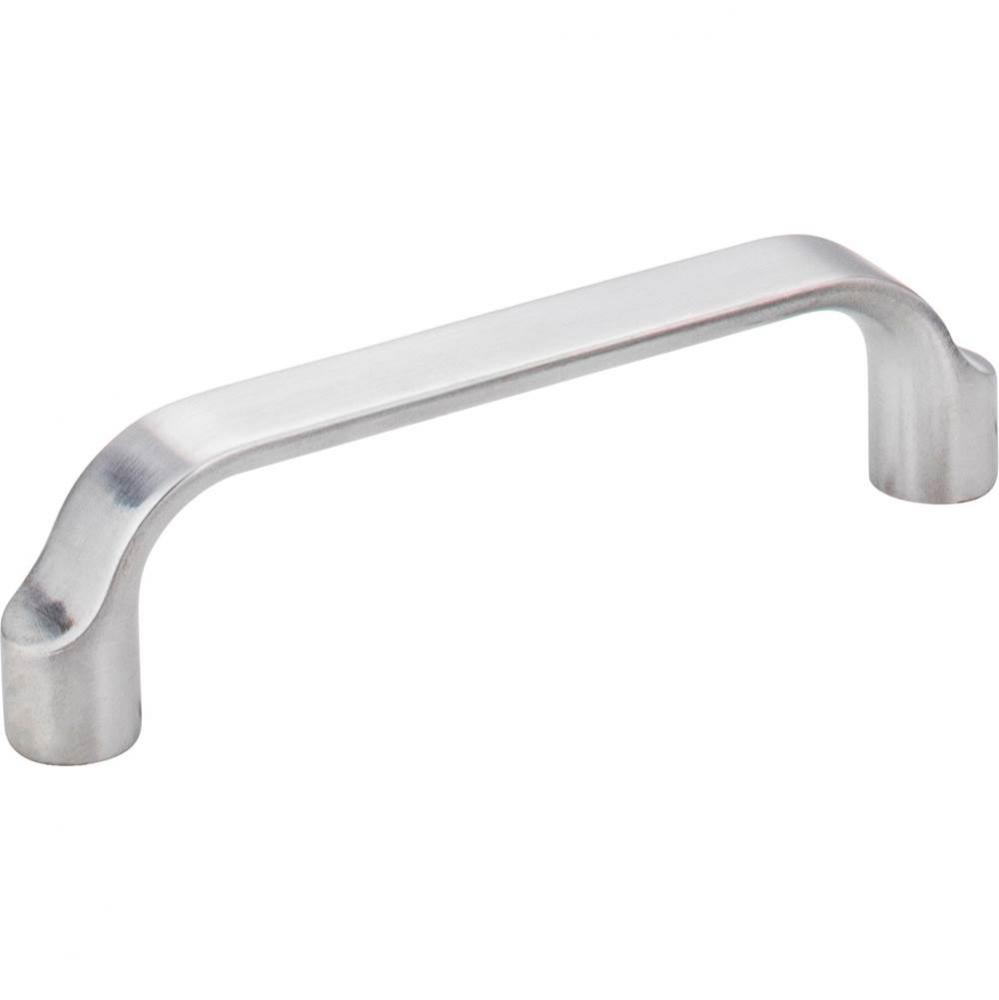 96 mm Center-to-Center Brushed Chrome Brenton Cabinet Pull