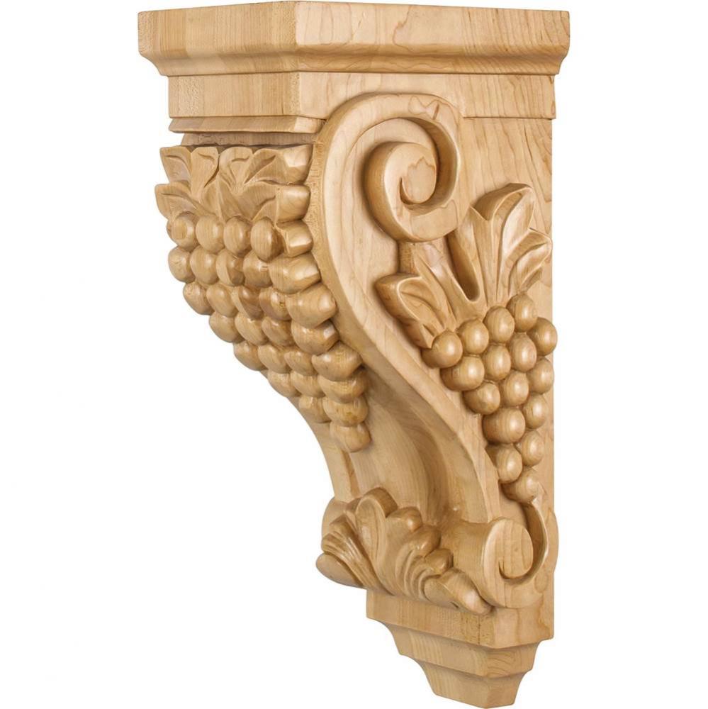 5'' W x 7'' D x 14'' H Maple Grape Corbel