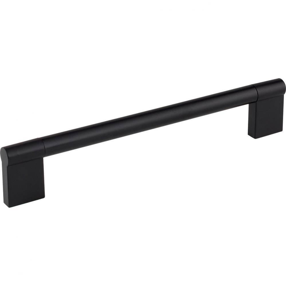 192 mm Center-to-Center Matte Black Knox Cabinet Bar Pull