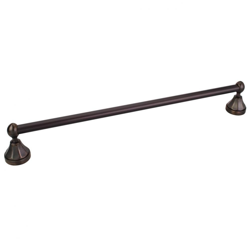 Newbury Brushed Oil Rubbed Bronze 18'' Single Towel Bar - Contractor Packed