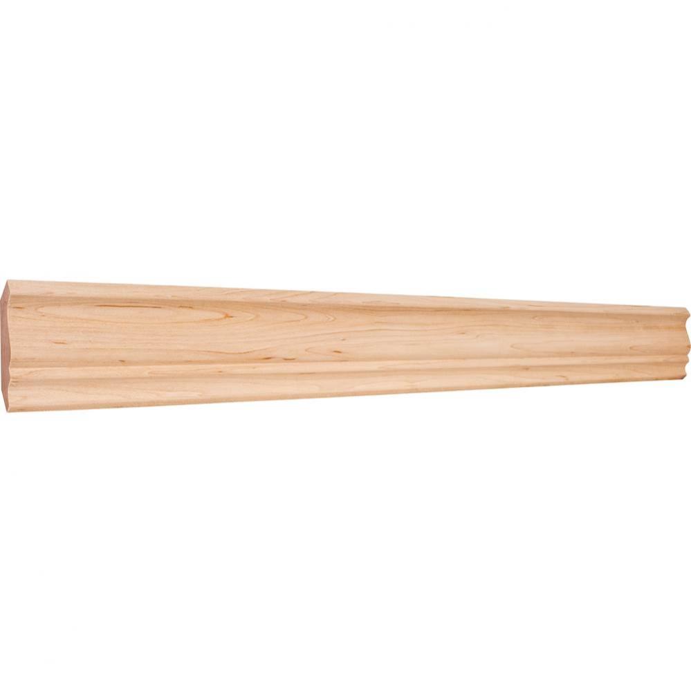 11/16'' D x 2-5/8'' H Oak Standard Crown Moulding