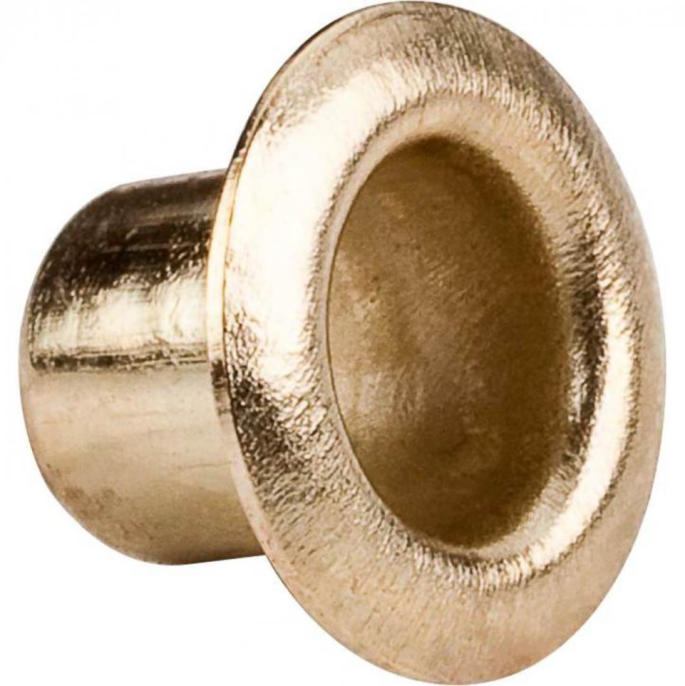 Polished Brass 5 mm Grommet for 5.5 mm Hole - Priced and Sold by the Thousand