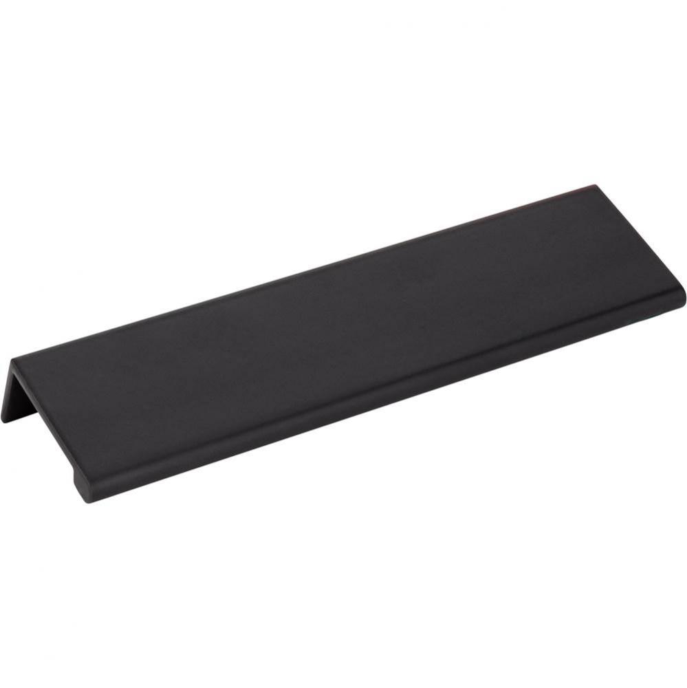 6'' Overall Length Matte Black Edgefield Cabinet Tab Pull