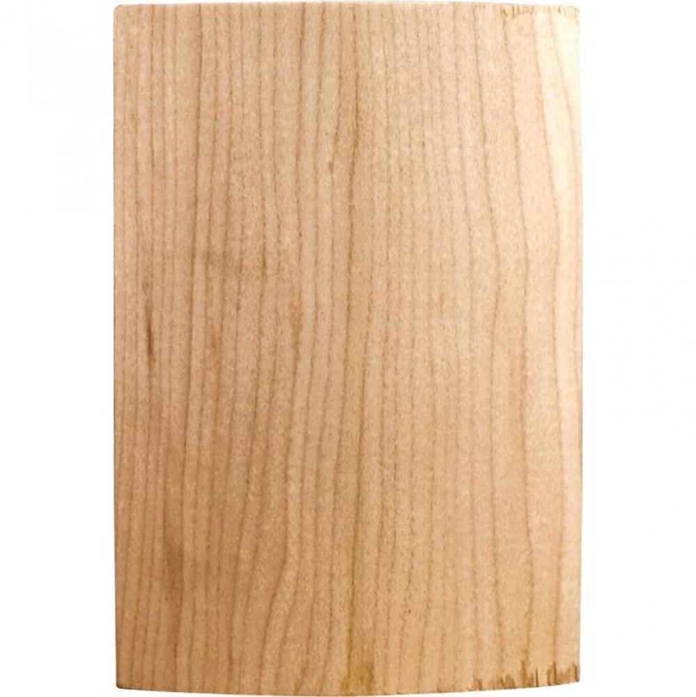 2-11/16'' W x 7/8'' D x 4'' H Poplar Radius Transition Block