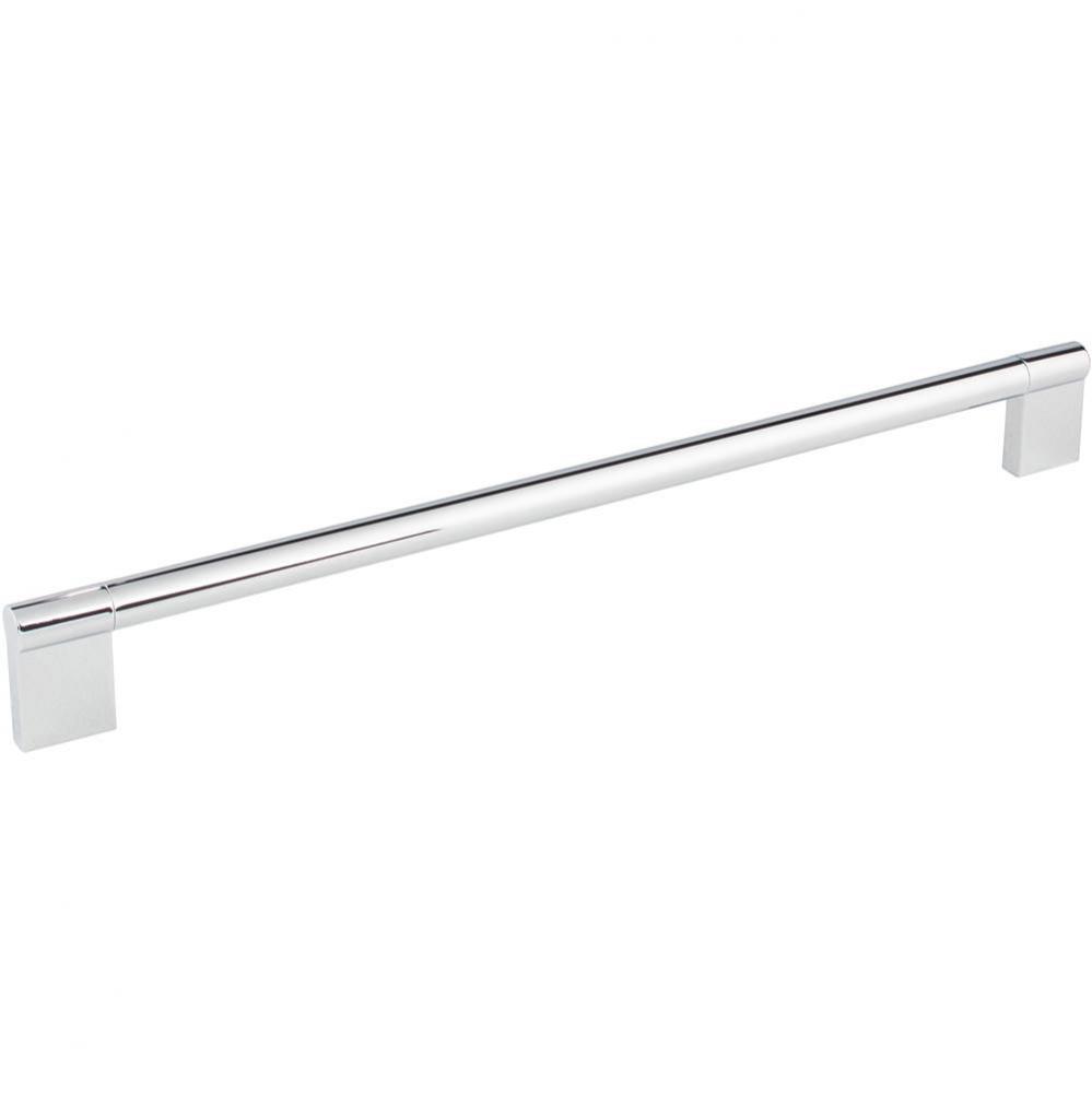 320 mm Center-to-Center Polished Chrome Knox Cabinet Bar Pull