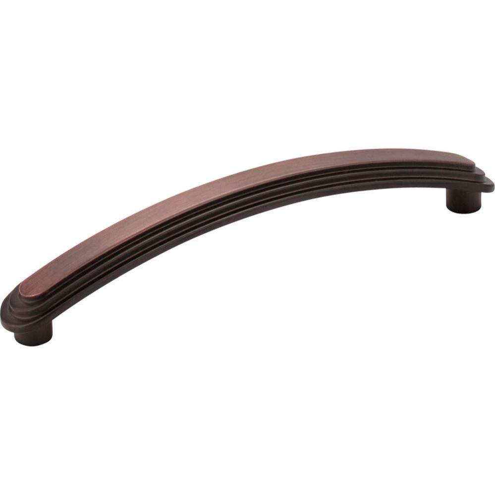 128 mm Center-to-Center Brushed Oil Rubbed Bronze Arched Calloway Cabinet Pull