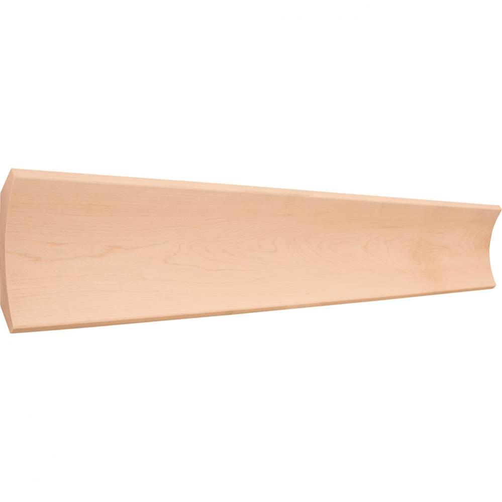 3/4'' D x 4'' H Poplar Cove Crown Moulding