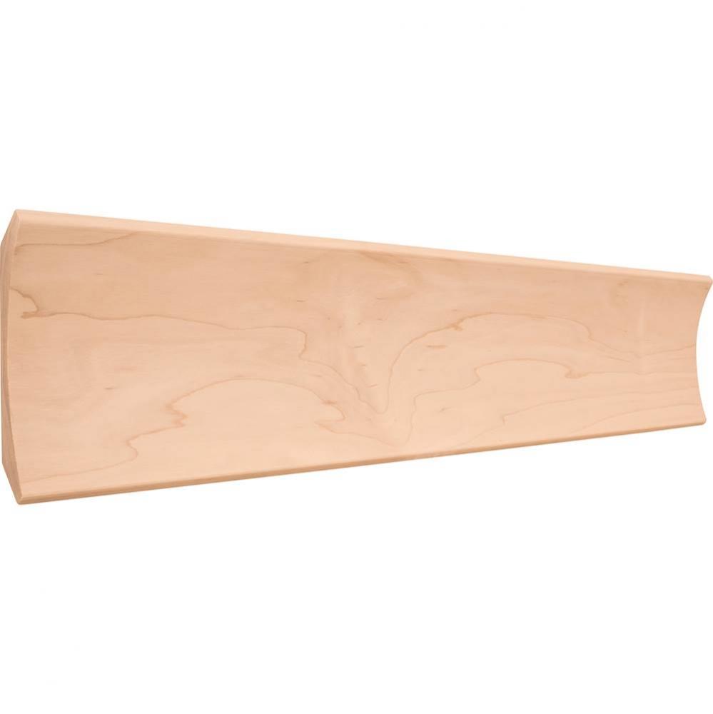 3/4'' D x 5'' H Oak Cove Crown Moulding