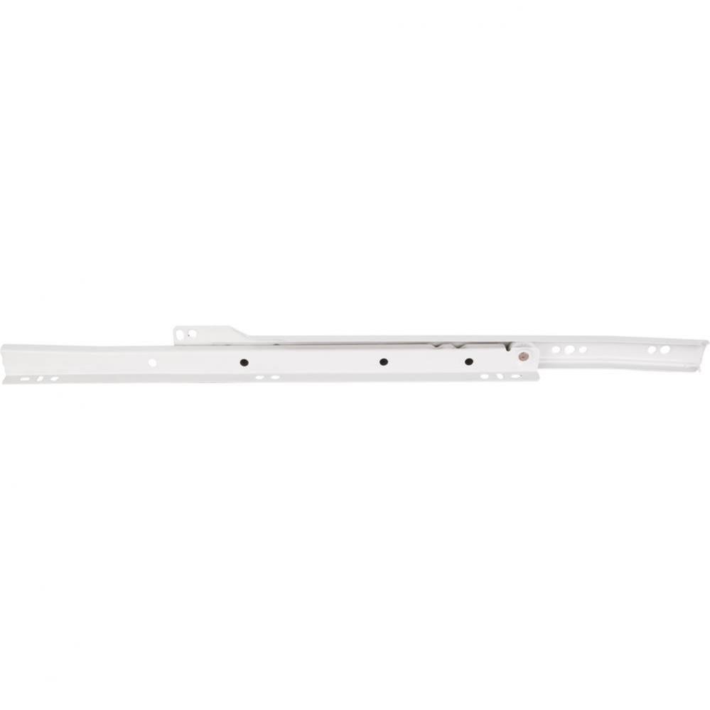 20'' (500 mm) Economy Cream White Self-closing 3/4 extension Side Mount Epoxy Slide - Bu