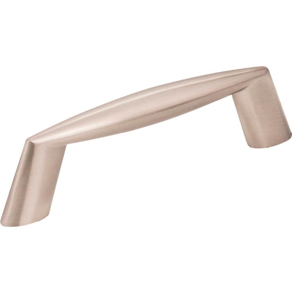 3'' Center-to-Center Satin Nickel Zachary Cabinet Pull