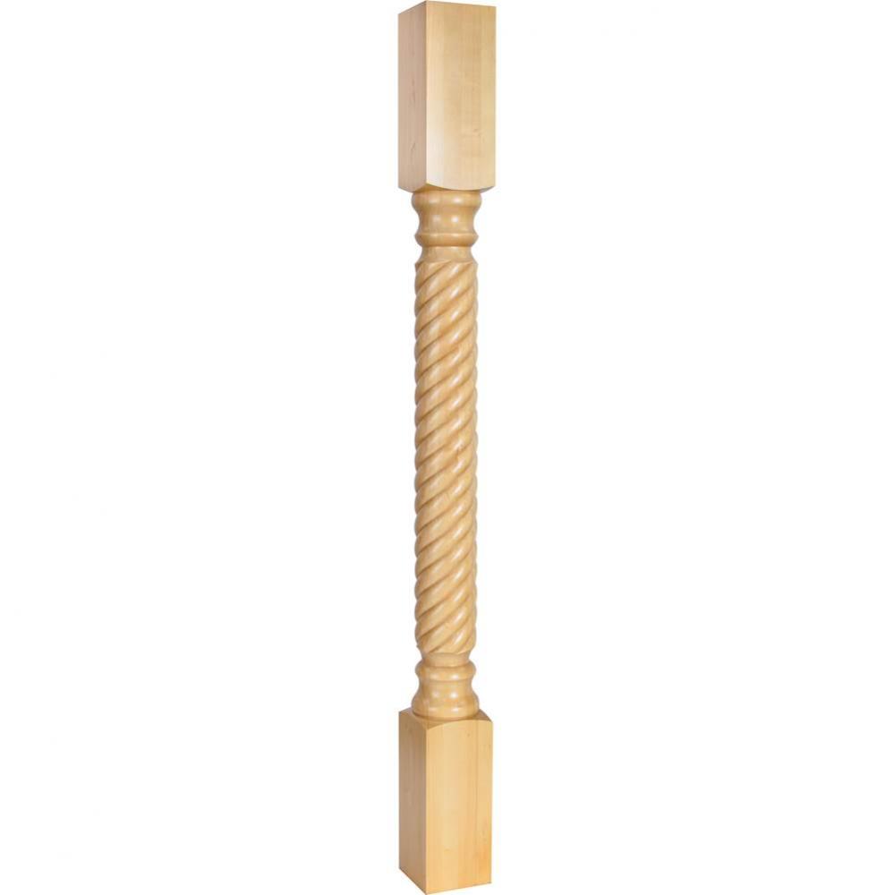 3-1/2'' W x 3-1/2'' D x 42'' H Rope Post