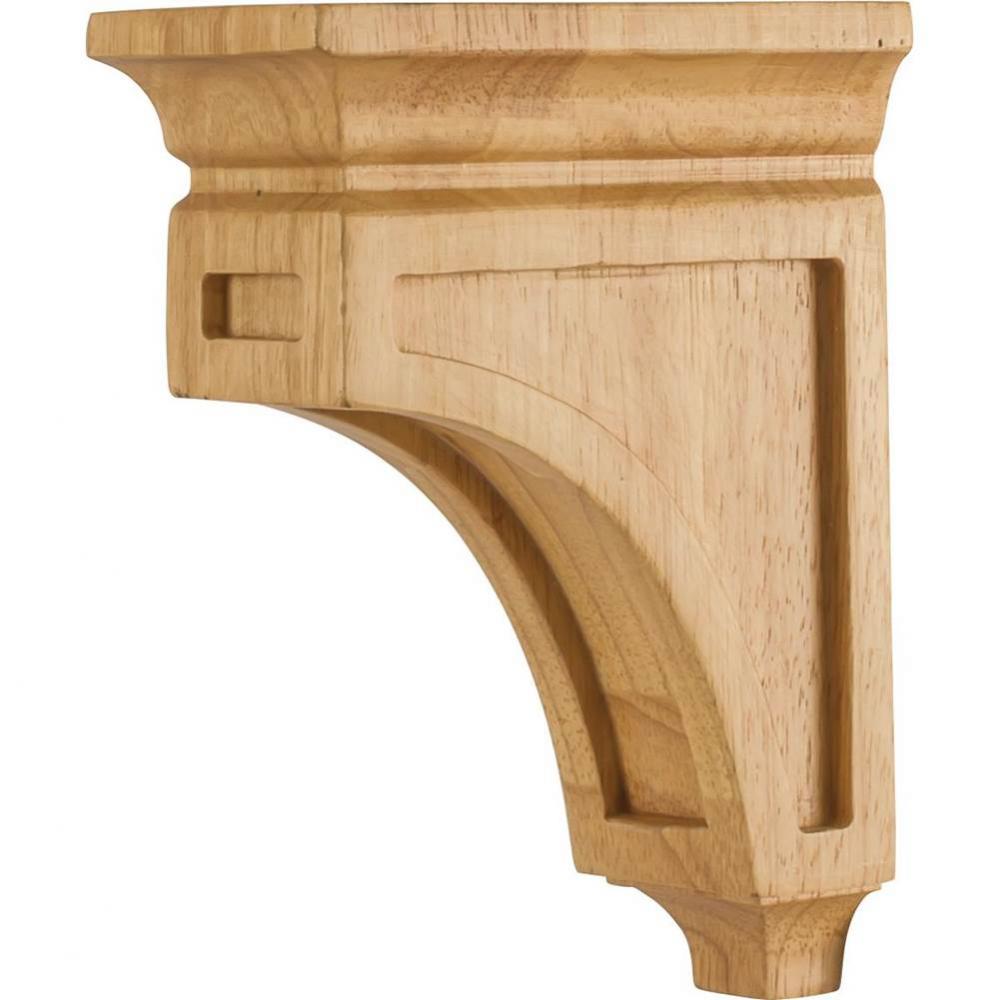 3'' W x 6'' D x 8'' H Hard Maple Mission Corbel