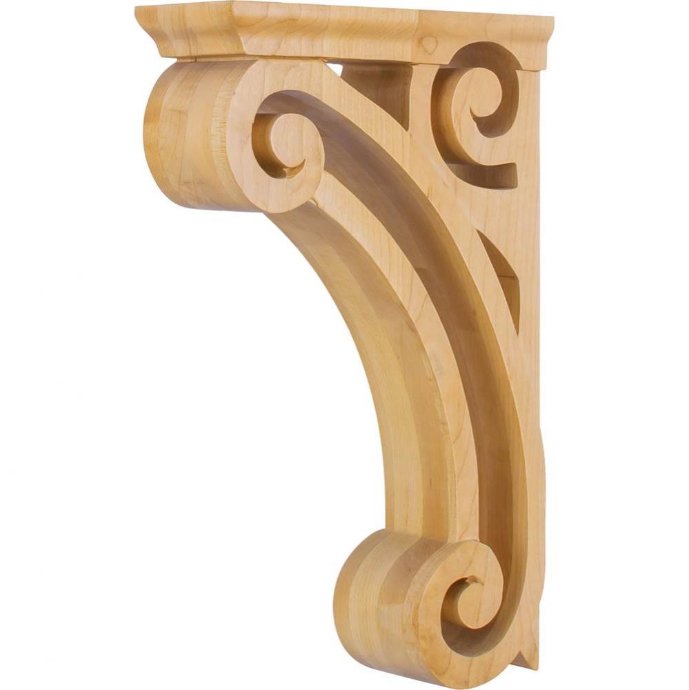 3'' W x 9-3/8'' D x 14'' H Alder Open Space Corbel