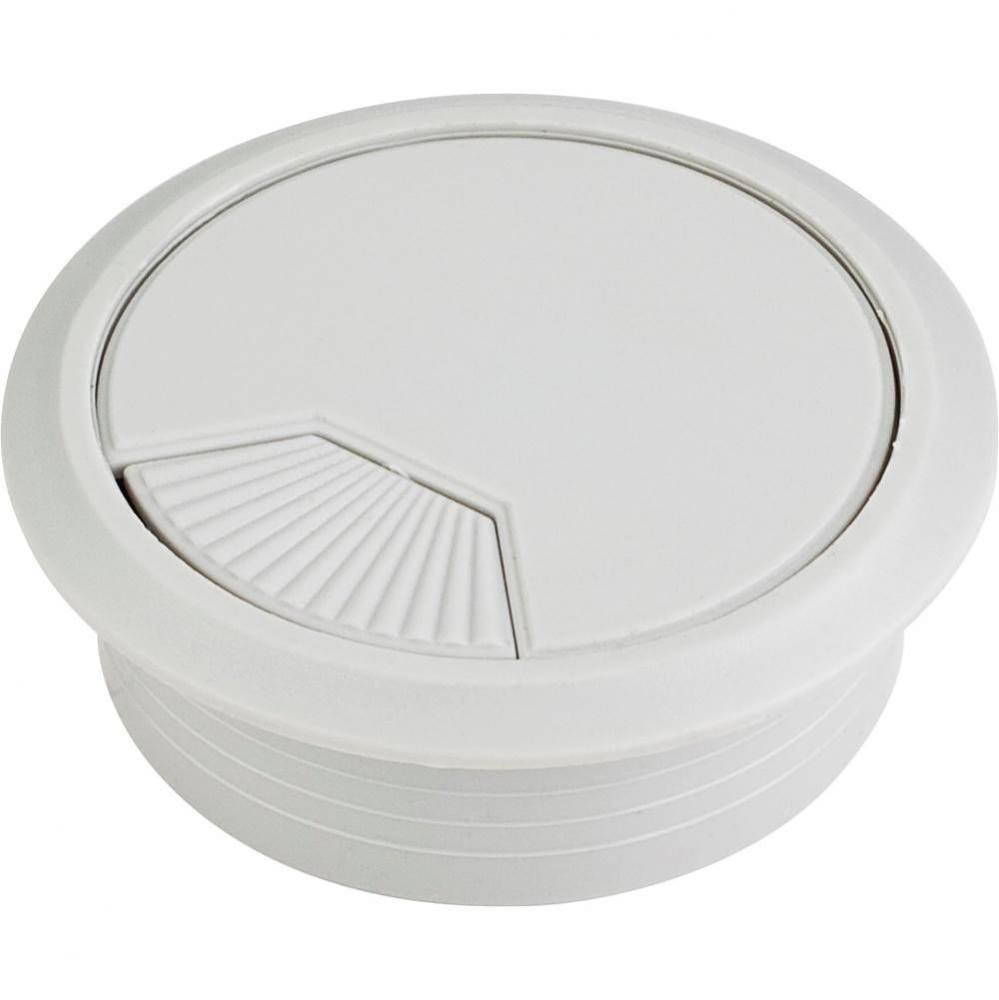 Grey 3 Piece Spring Grommet for 60 mm Diameter Hole