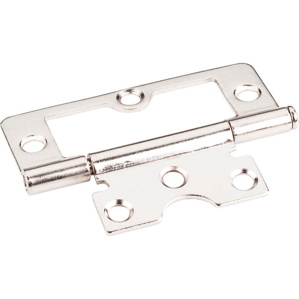 Black Nickel 3'' Swaged Loose Pin Non-Mortise Hinge with 6 Holes
