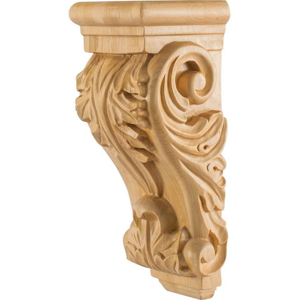 4-7/8'' W x 4-1/2'' D x 12'' H Cherry Acanthus Corbel