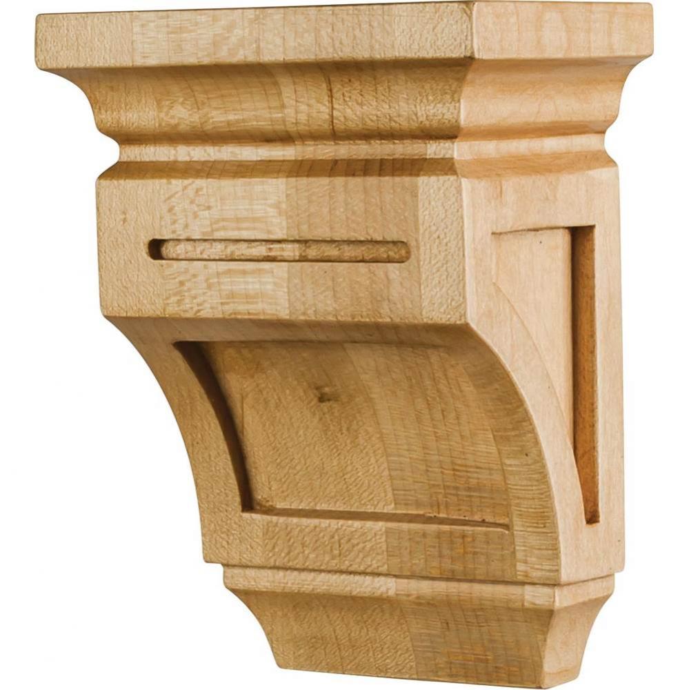 3'' W x 2'' D x 4'' H Alder Mission Corbel